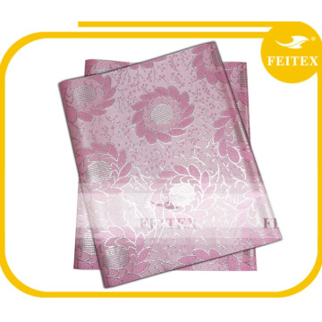 Baby Pink African Party Wedding Pattern Frete Grátis Guinea Brocade Headtie Sego